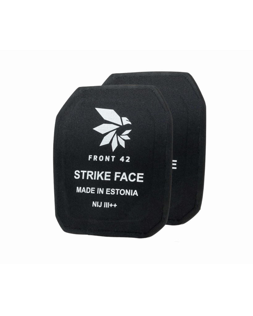 Front42 bulletproof front and rear armour plates, NIJ III++ (set)