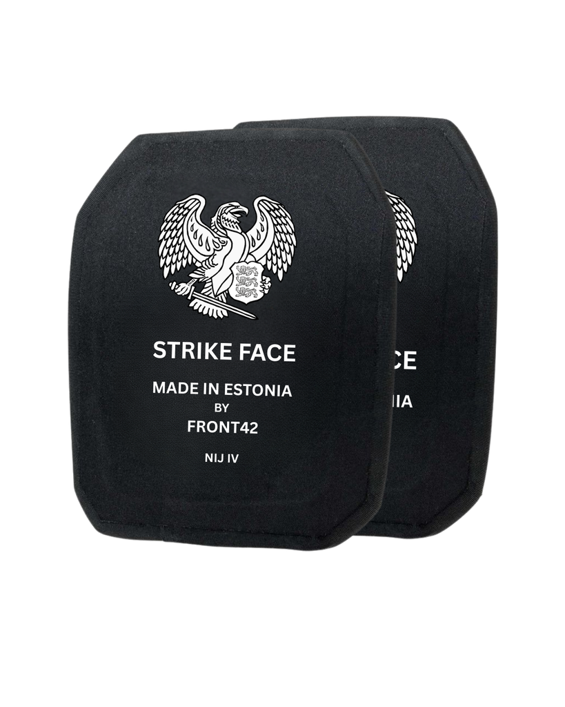 Kaitseliit Limited Edition bulletproof front and rear armour plates, NIJ  IV (set)